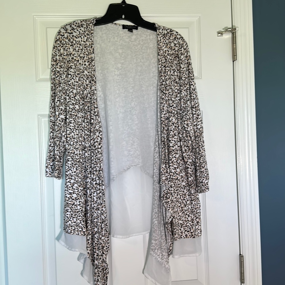 Print sweater